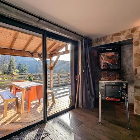 Maison Paisible A Avec Terrasse, Flipper Et Parking Prive - Fr-1-589-598 * Gerardmer